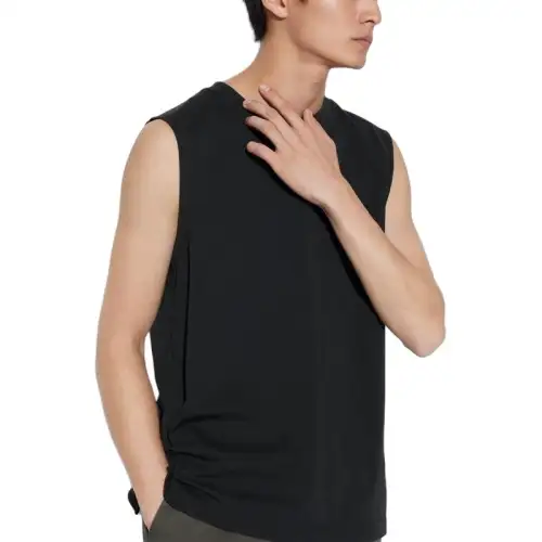 UNIQLO T Shirts Unisex Black Crew Neck