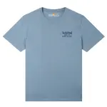 Timberland T Shirts Men's Blue Crew Neck Moderate Straight Fit