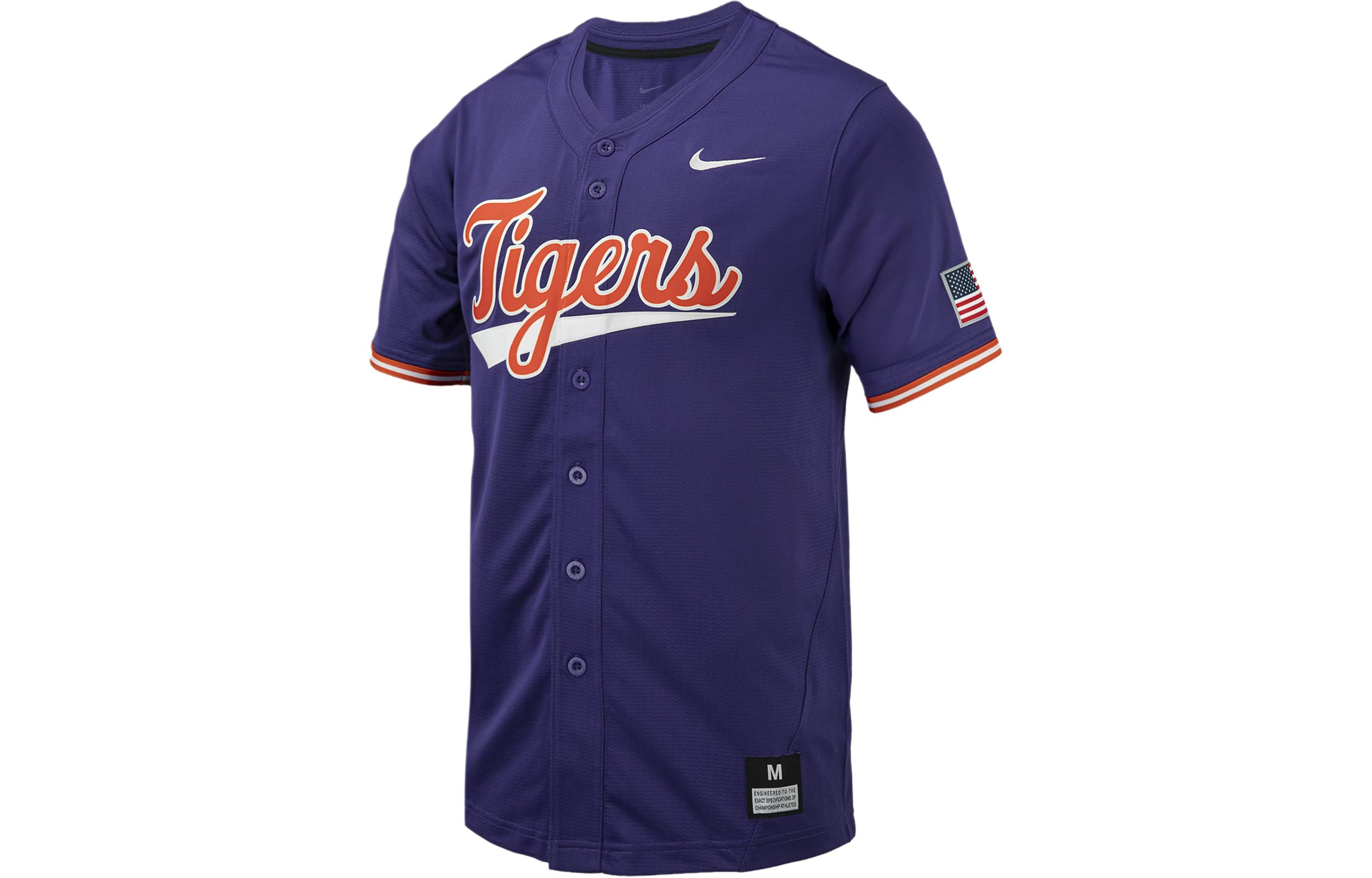 Nike Clemson Men's Nike College Replica Baseball Jersey
