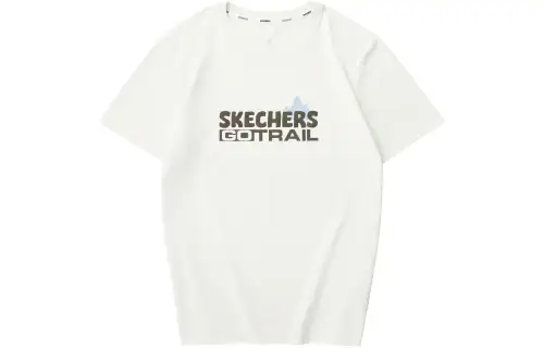 Skechers T Shirt Men's Marshmallow White