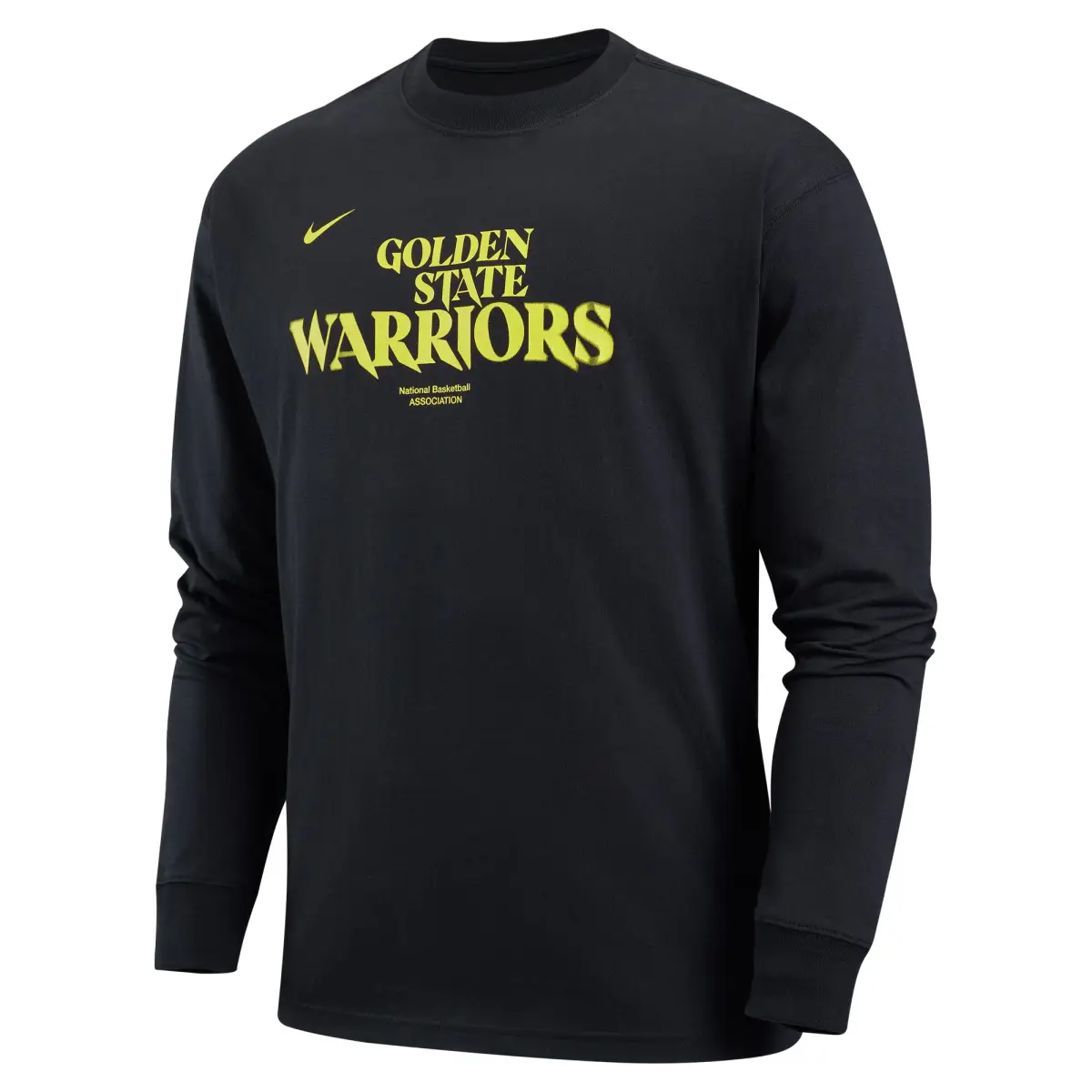 Nike x NBA Golden State Warriors T Shirt Men's Black