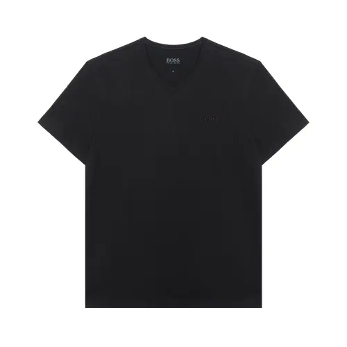 HUGO BOSS SS22 T Shirt Men's 2 Pack Black