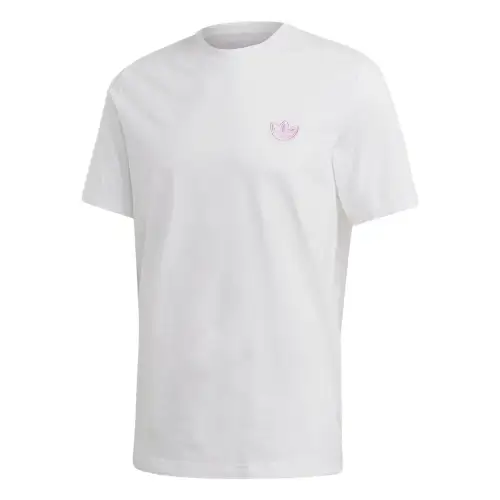 Adidas Originals T Shirt Men's White/Light Purple
