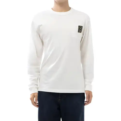 Reebok T Shirts Unisex White Crew Neck Straight Fit
