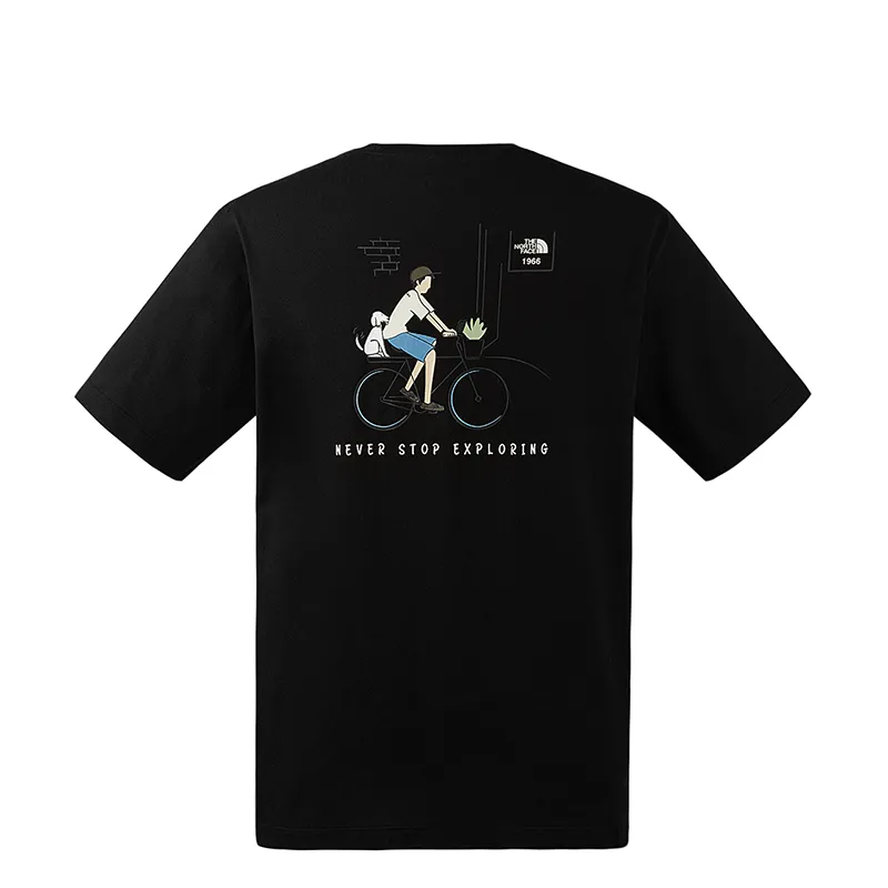 THE NORTH FACE T Shirt Unisex Cosmic Black