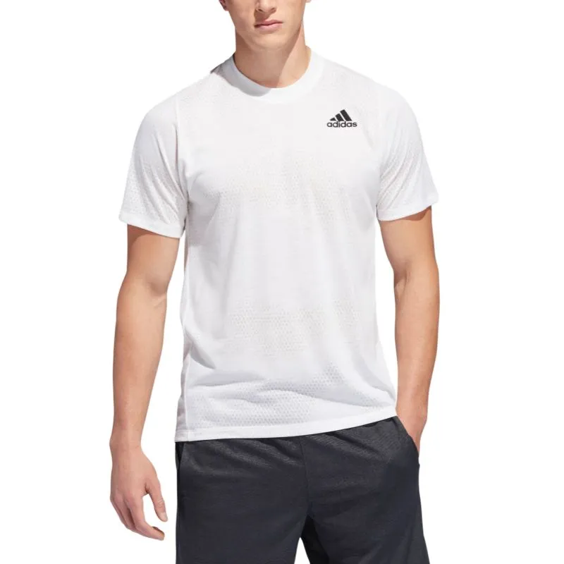 Adidas Training Freelift Tec GF Aeroknit T Shirt Men's White