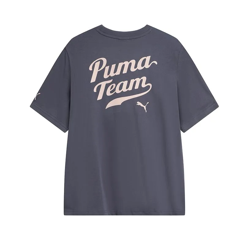 PUMA T Shirt Unisex Galaxy Gray