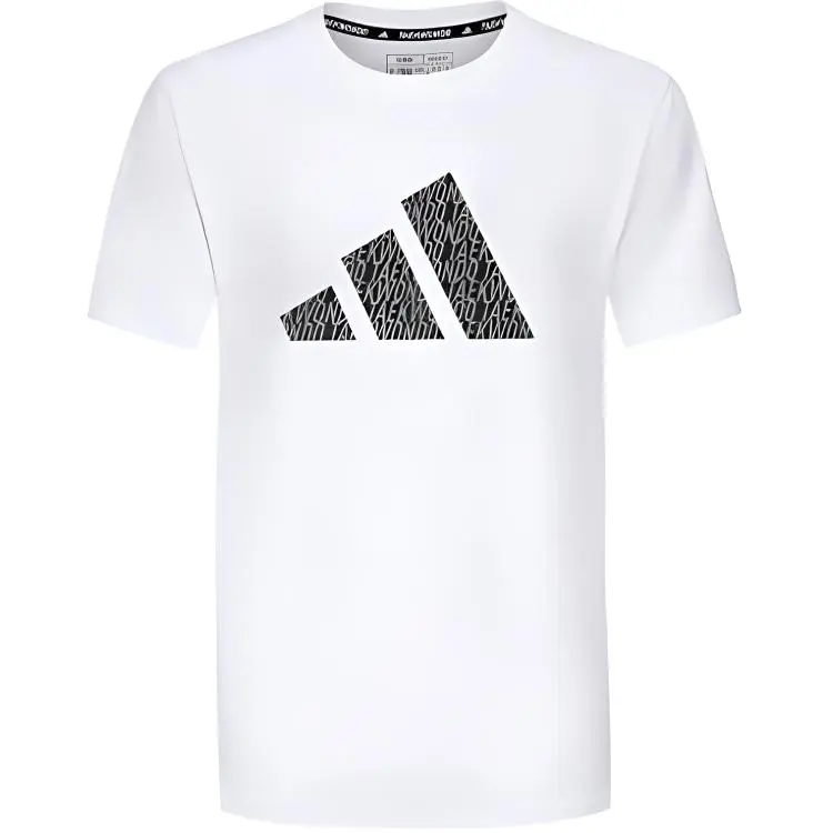 Adidas T Shirt Unisex White Black