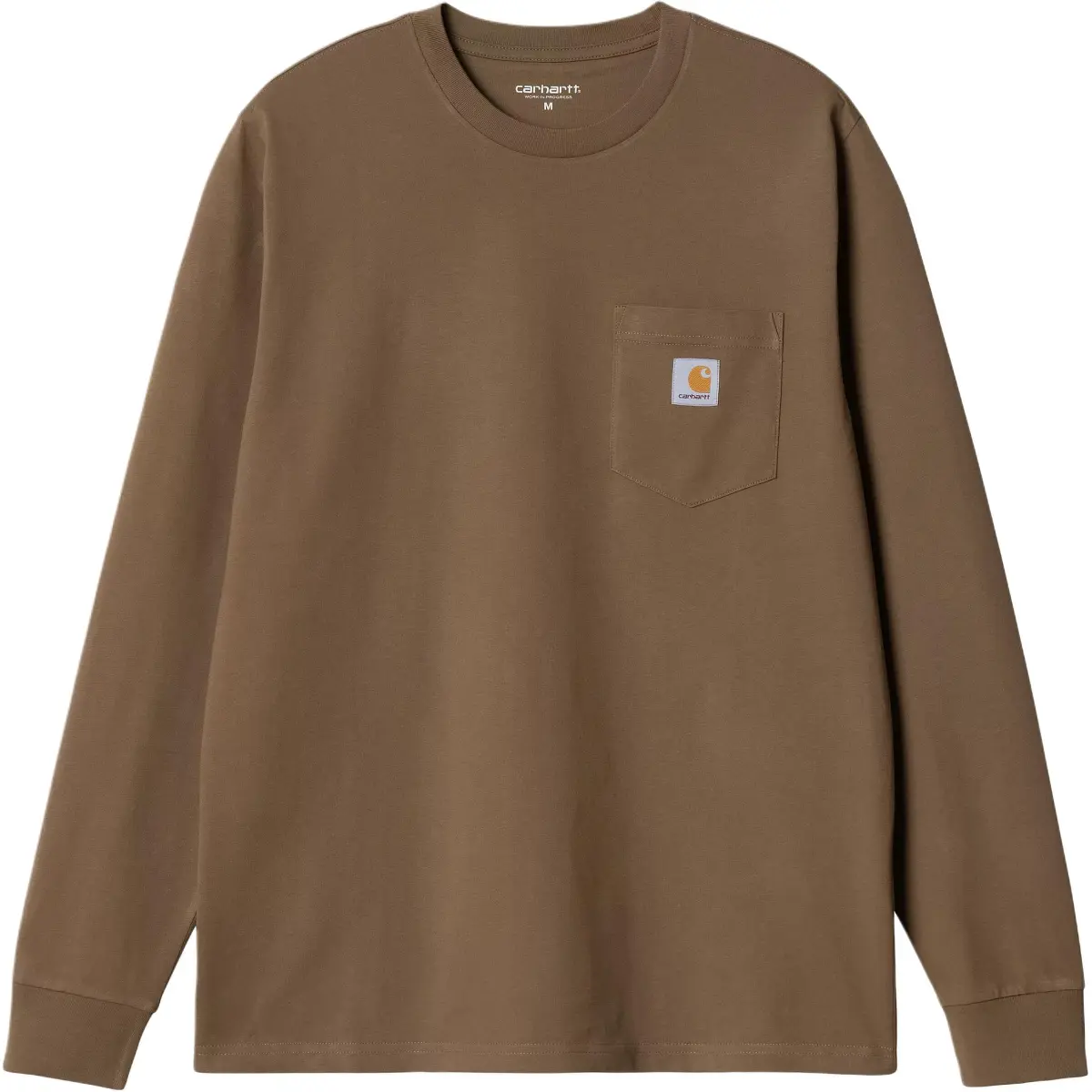 Carhartt WIP Logo Patch Long Sleeved T Shirt