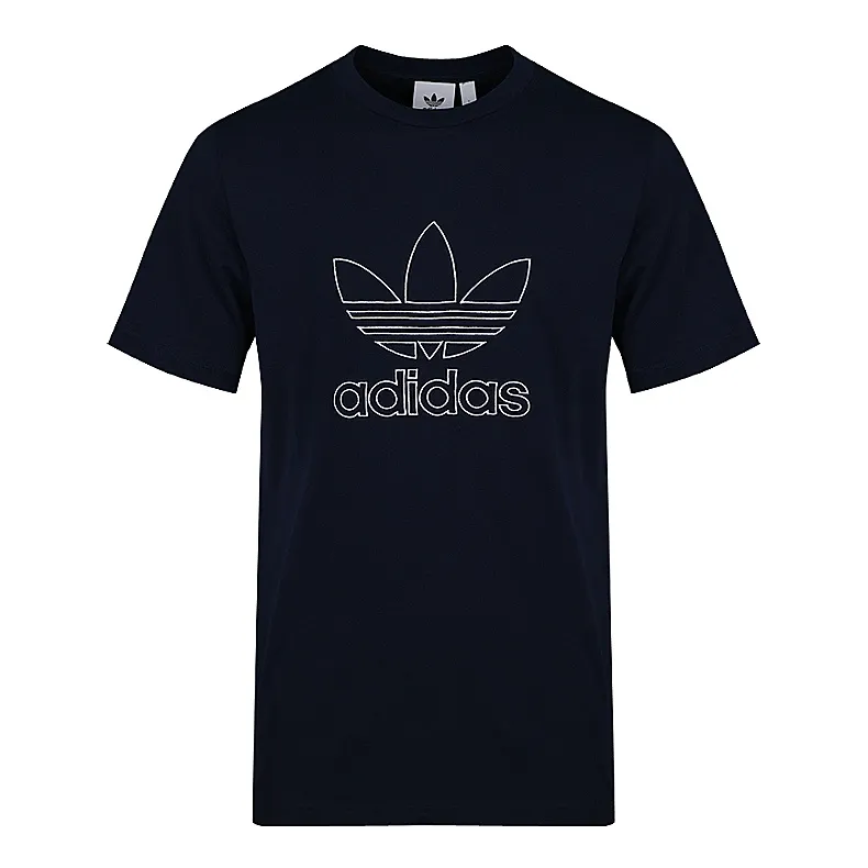 Adidas Originals Outline Tee T Shirt Men's Black