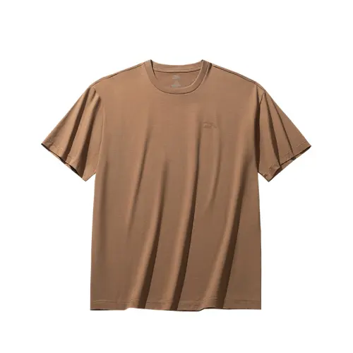 Anta Life Collection T Shirt Unisex Mocha Coffee