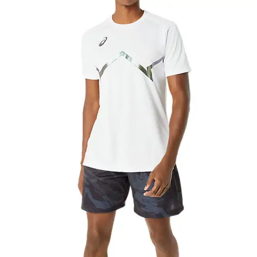 Asics T Shirt Unisex Bright White