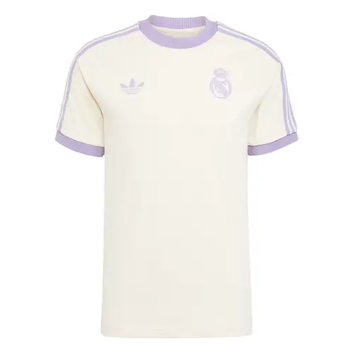 Adidas Originals Free Shipping With AdiClub Real Madrid Adicolor Classics 3 Stripes Tee