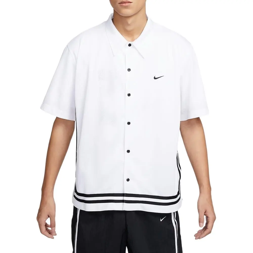 Nike T-Shirts Men's White/Black Moderate
