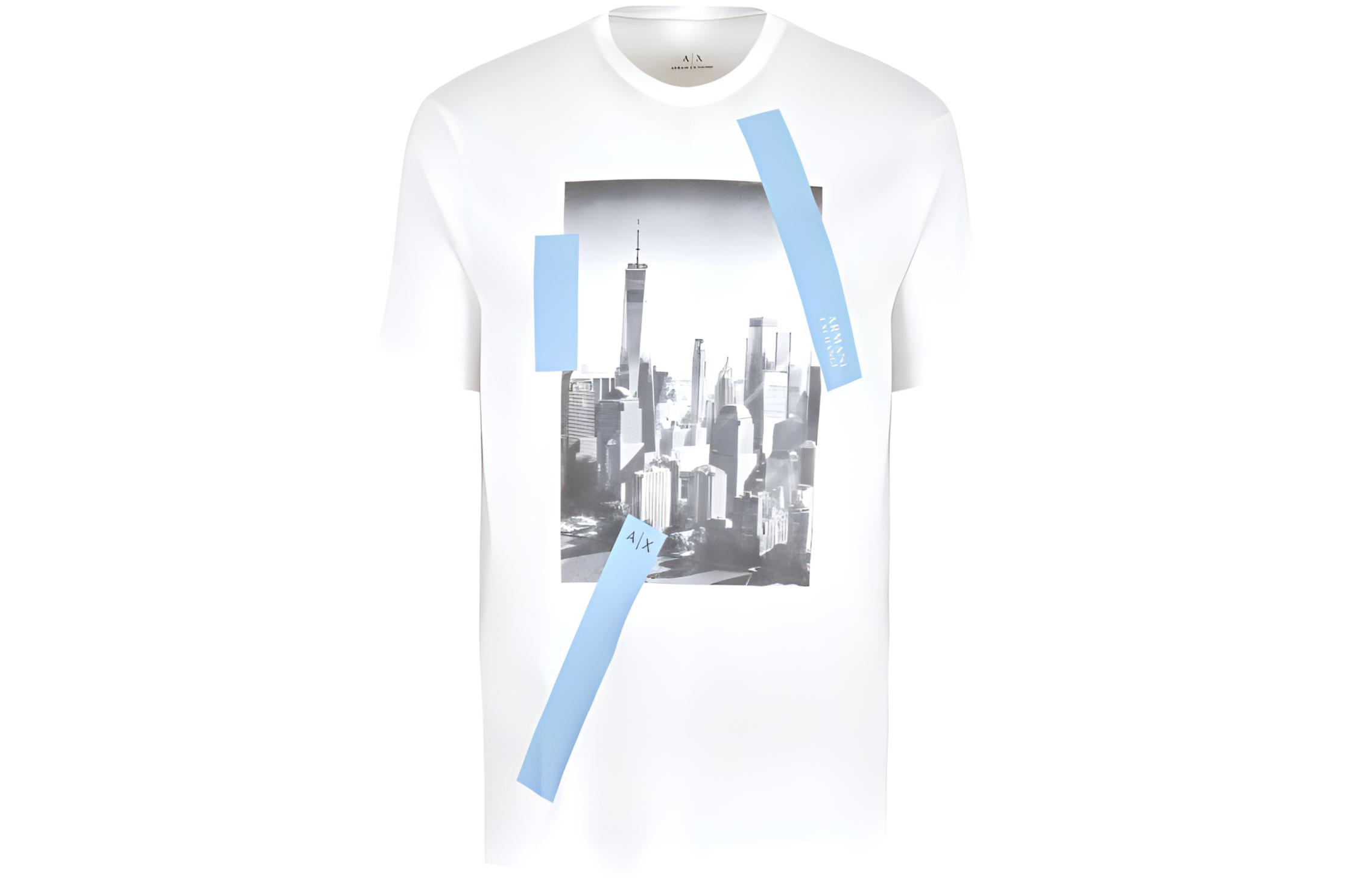 ARMANI EXCHANGEAE SS24 T Shirt Men's White