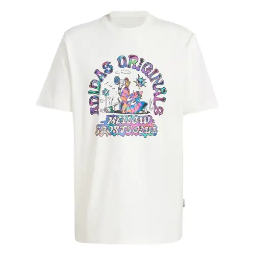 Adidas Originals Tie Dyed T Shirt Men's Ecru