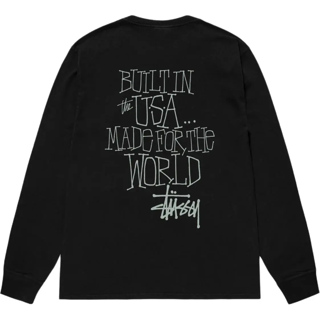 Stussy Built In Usa Pigment Dyed Ls Tee