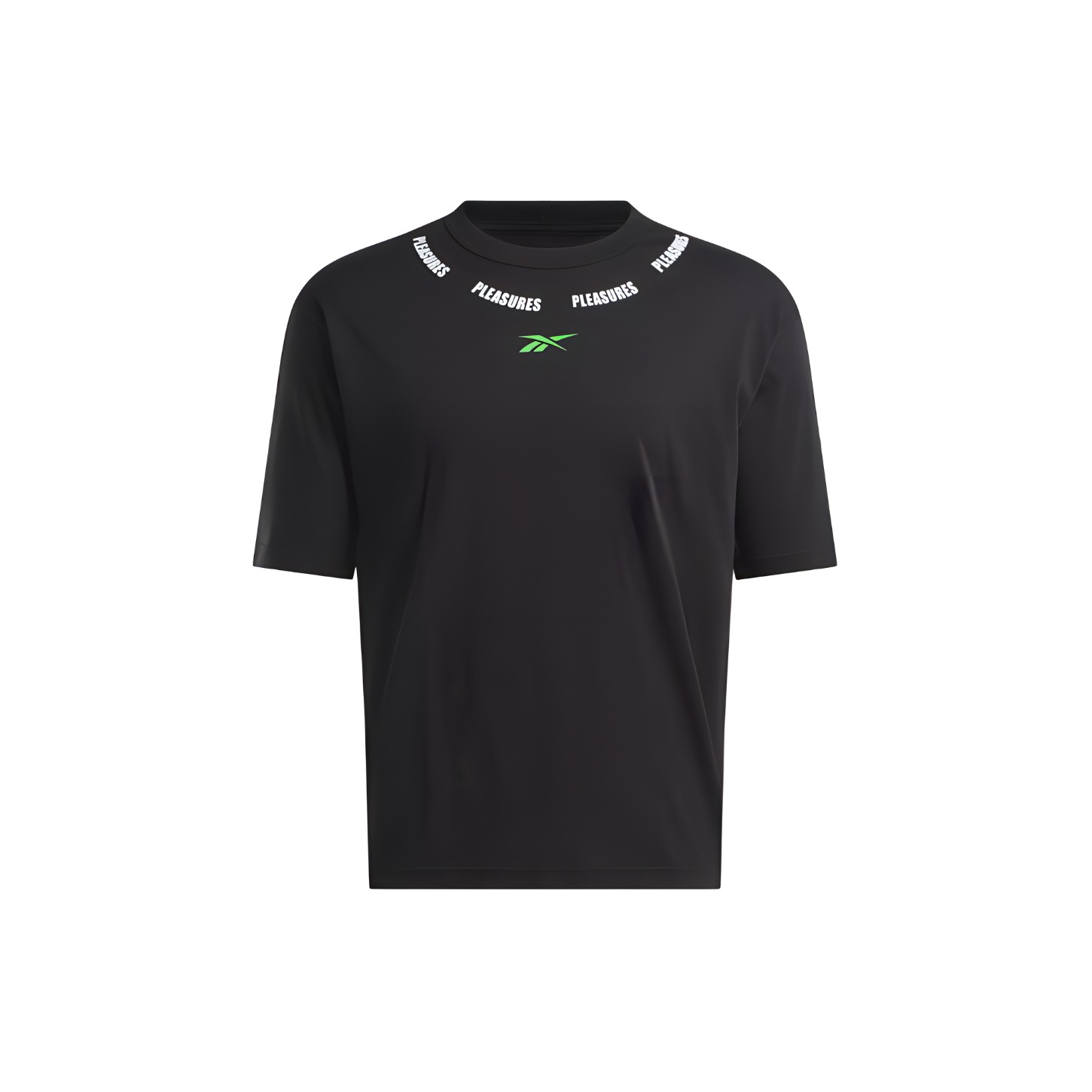 Reebok PLEASURES Collaboration SS24 T Shirt Unisex Black