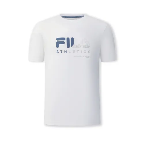 FILA Fitness T Shirt Men's Jade White