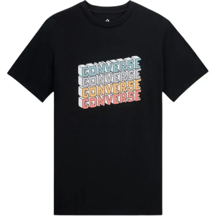 Converse Block Letters Graphic T Shirt