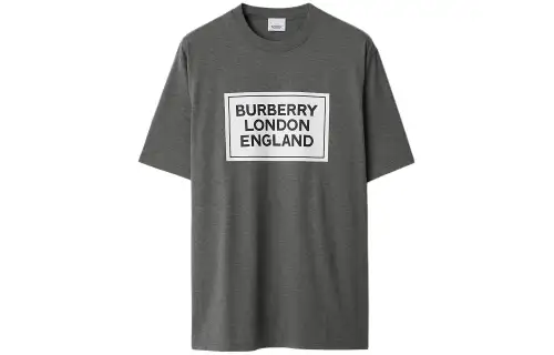 Burberry T Shirt Men's Dark Gray