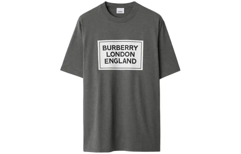 Burberry T Shirt Men's Dark Gray