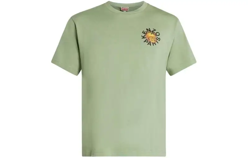 KENZO SS24 T Shirt Men's Light Green