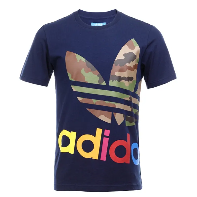 Adidas Originals T Shirt Men's Marine Blue