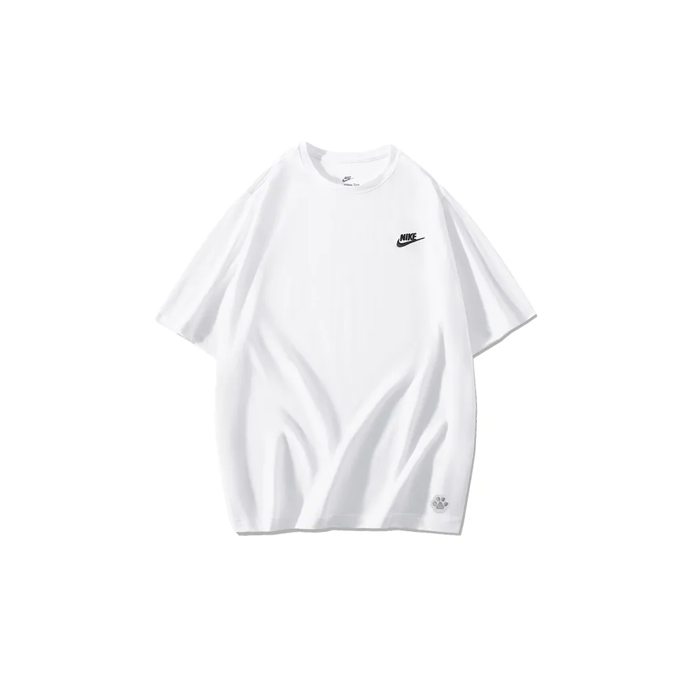 Nike T-Shirts Men's Crew Neck Moderate Straight Fit