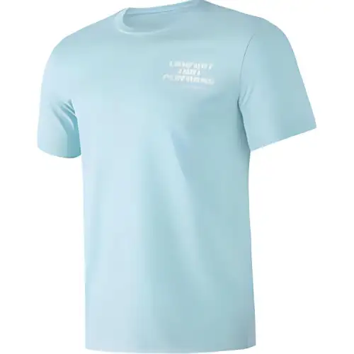 Skechers T Shirt Unisex Light Lake Blue