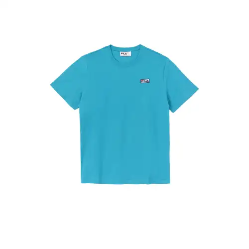 FILA T Shirts Men's Blue 911 Crew Neck Moderate
