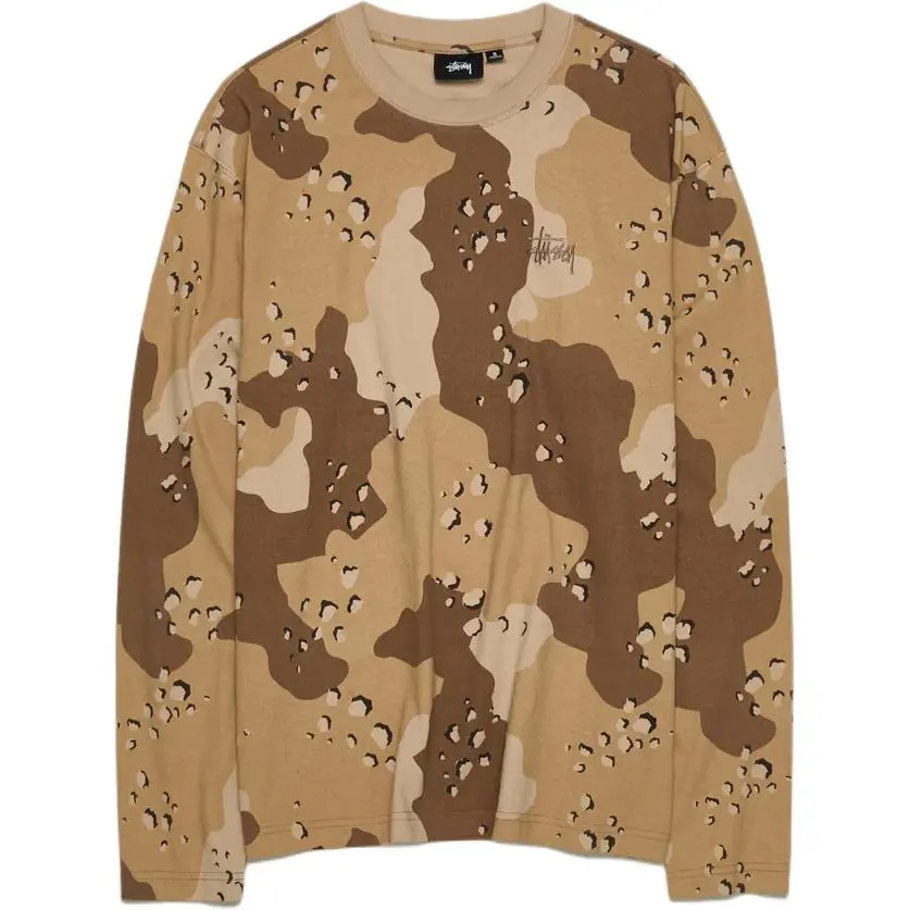 Stussy FW24 T Shirt Unisex Desert Camouflage