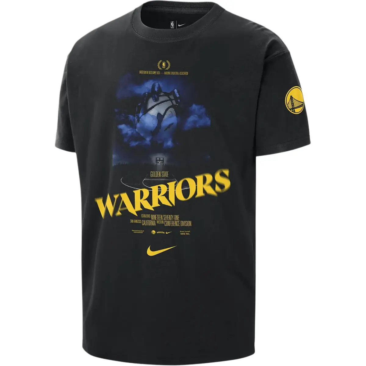 Nike x NBA Courtside T Shirt Men's Black
