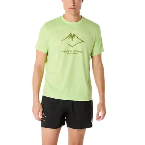 Asics FUJITRAIL T Shirt Men's Green