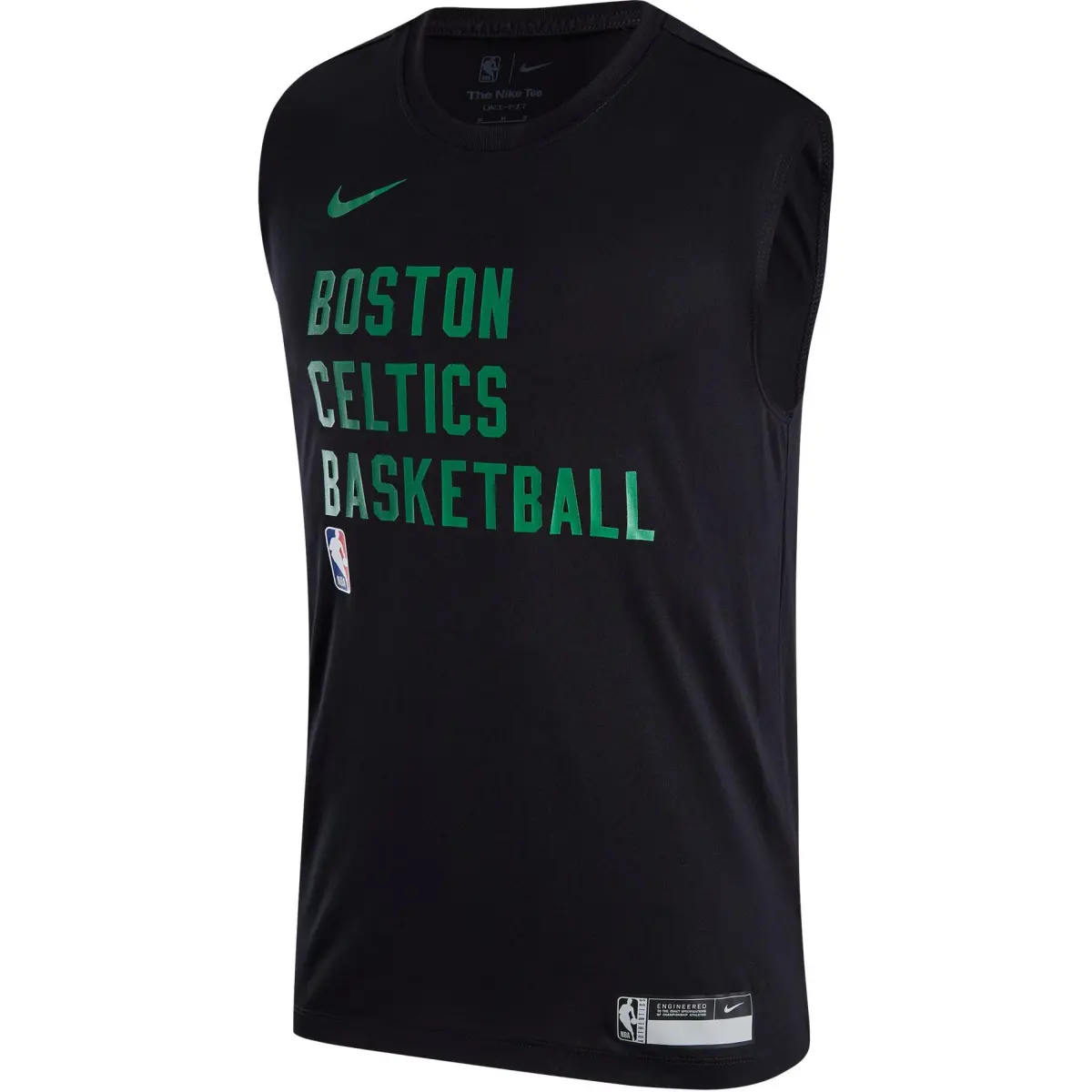 Nike T-Shirts Men's Black Crew Neck Moderate