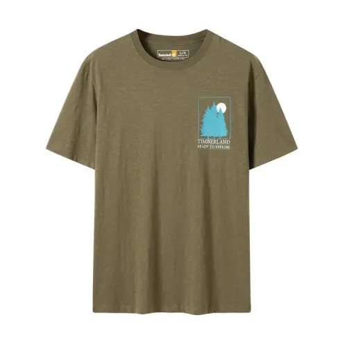 Timberland T Shirt Unisex Green