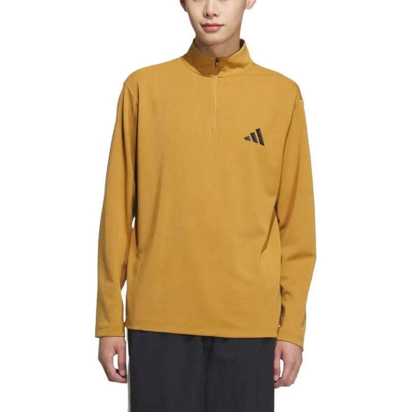 Adidas T Shirt Men's Wheat Brown/Black