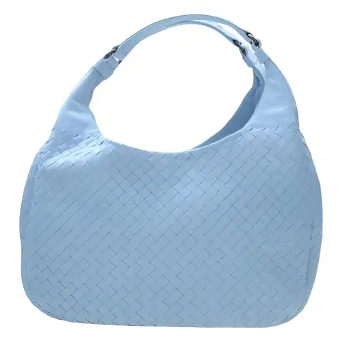 Bottega Veneta Sheepskin Handbag Women's Blue