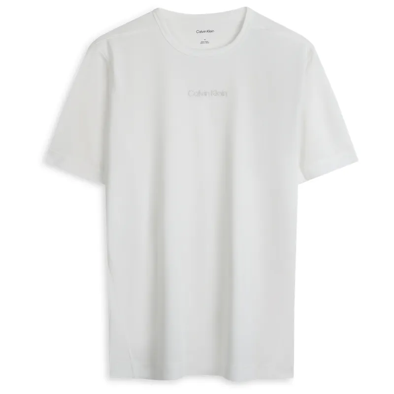 Calvin Klein Rubberised logo Performance T shirt