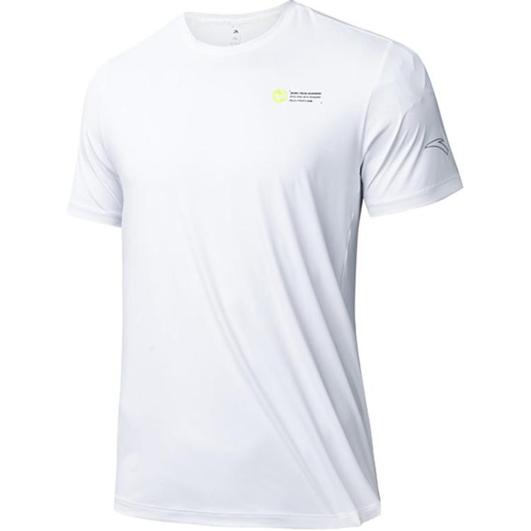 Anta Running Collection Running T Shirt Men's Pure White