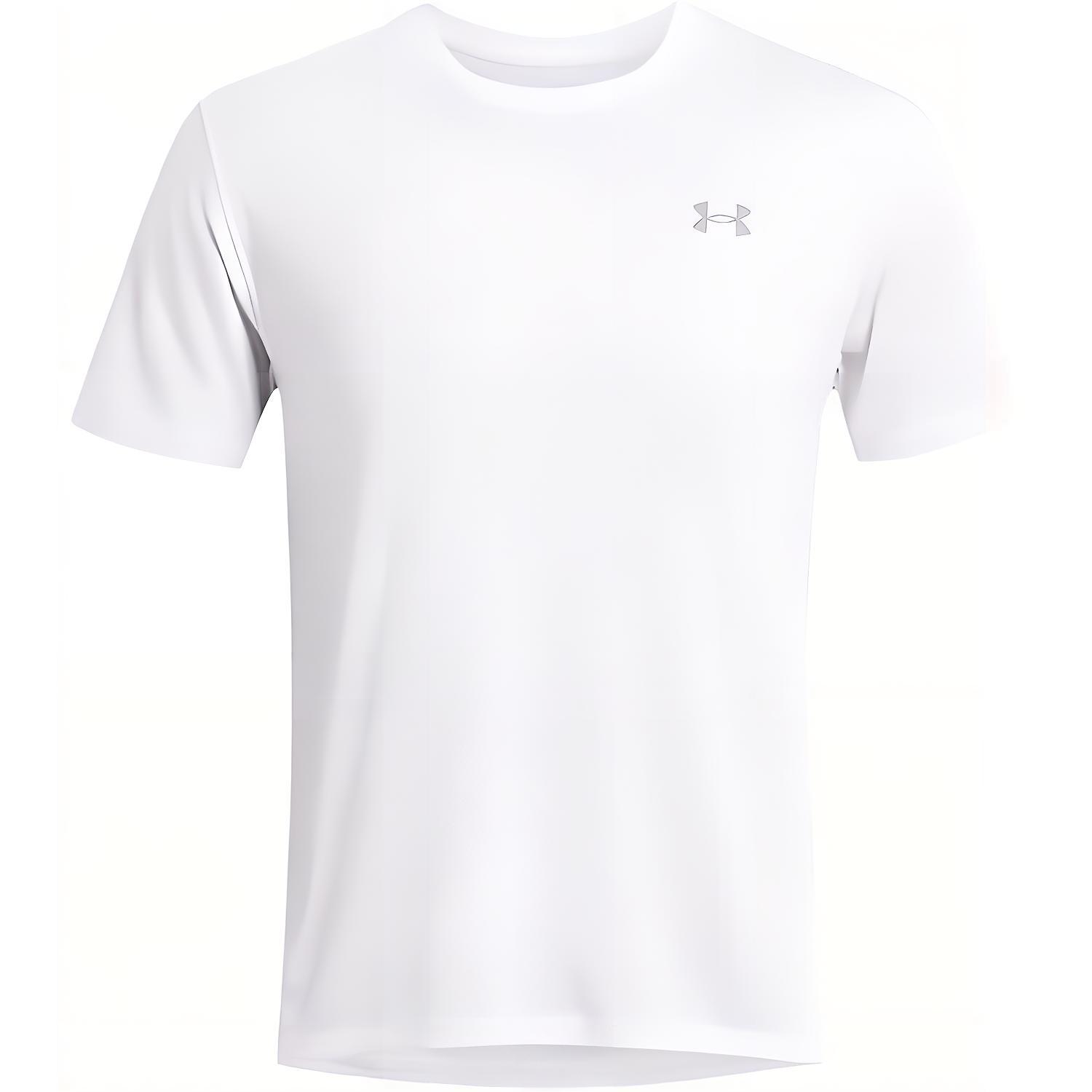 Under Armour UA Launch Splatter T Shirt Men's White