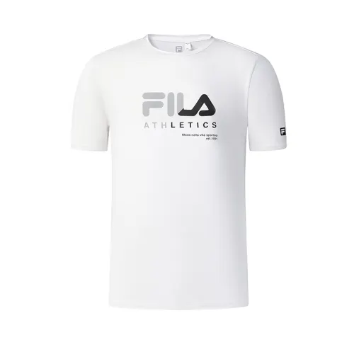 FILA Fitness T Shirt Men's Jade White