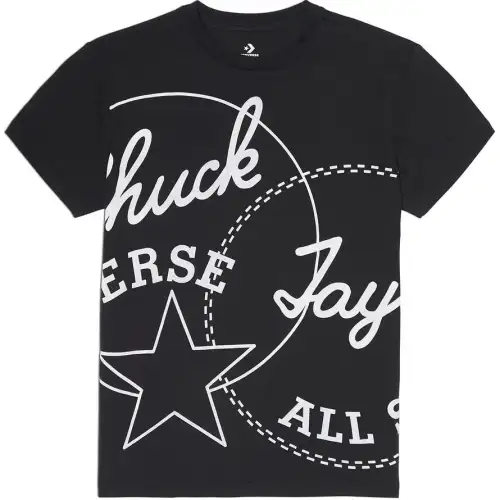 Converse Chuck Patch T Shirt Unisex Black