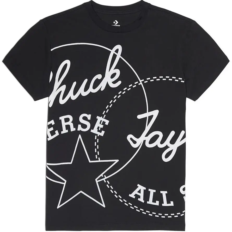 Converse Chuck Patch T Shirt Unisex Black