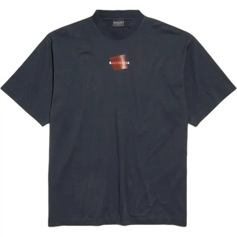 Balenciaga Logo print Cotton T shirt