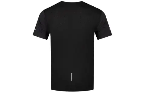 ASICS T-Shirts Men's Black Crew Neck Moderate Straight Fit