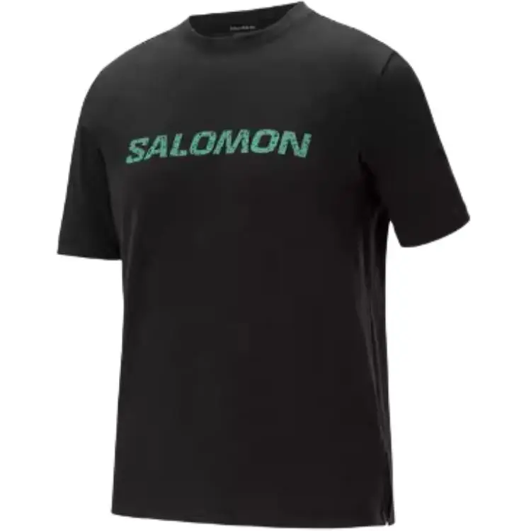 SALOMON AMPHI TERRAZZO Quick Dry T Shirts Men's Black