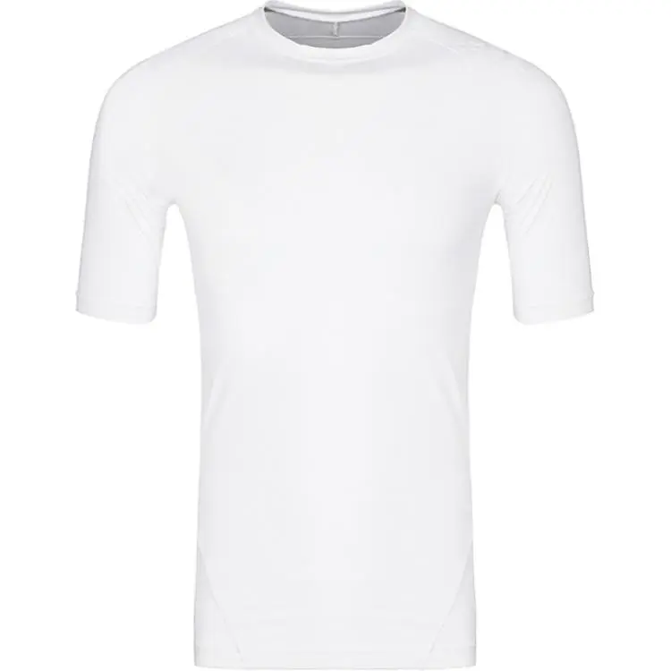 Adidas T-Shirts Men's White Crew Neck Moderate