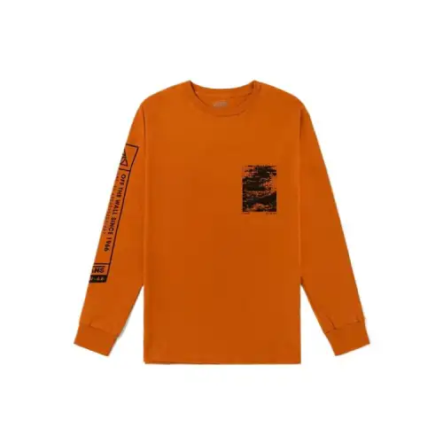 Vans TEE LS T Shirt Unisex Orange