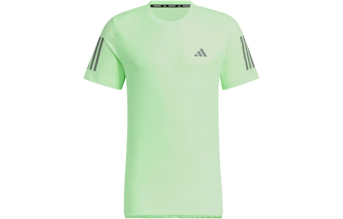Adidas Running T Shirt Men's Light Green